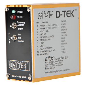 EMX MVP D-TEK Multi-Voltage Loop Detector