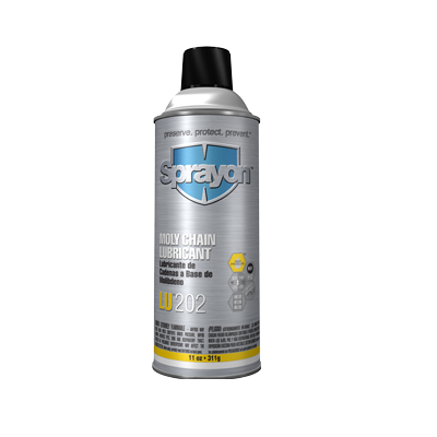 Sprayon S00202000 LU202 Moly Chain Lubricant Aerosol, 11 ounces Sprayon S00202000 LU202 Moly Chain Lubricant Aerosol, 11 ounces
