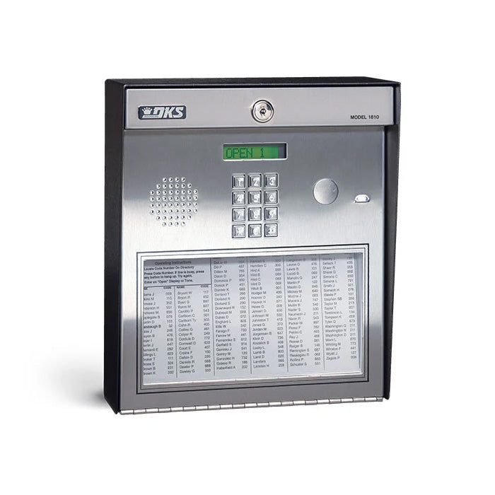 DoorKing 1810 Telephone Entry System - Complete Multi-Tenant Solution