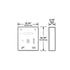 DoorKing 1834 90 Series Telephone Entry System - Dimensions