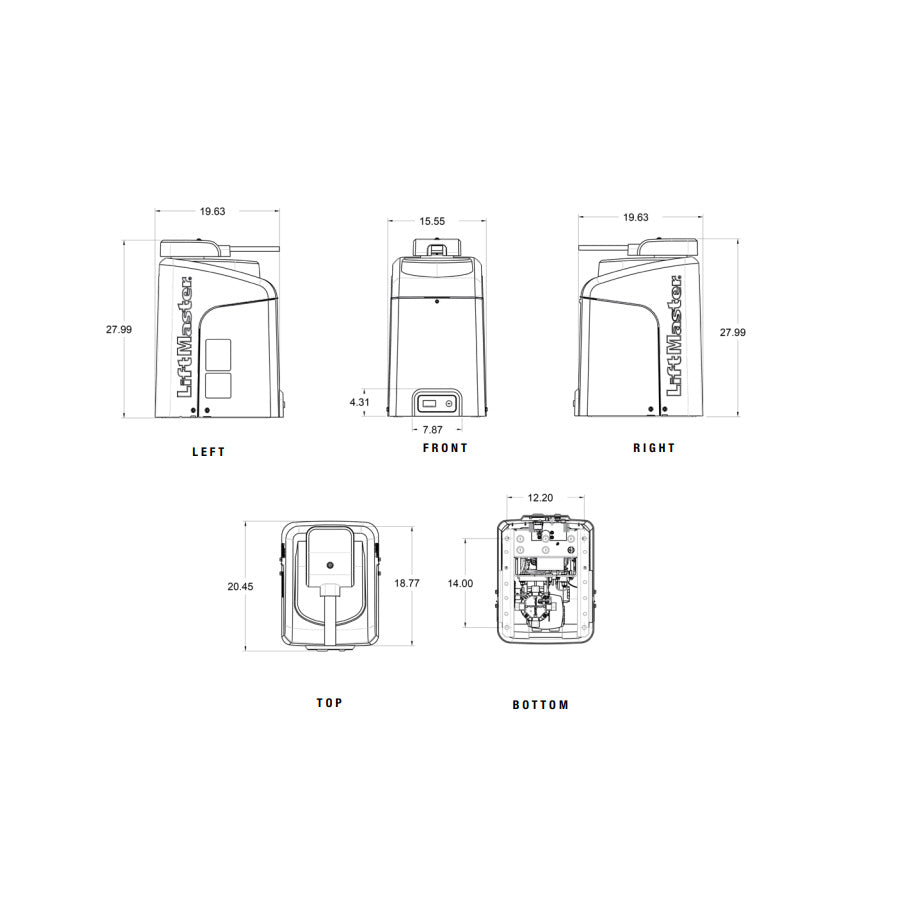 CSW24UL Dimensions