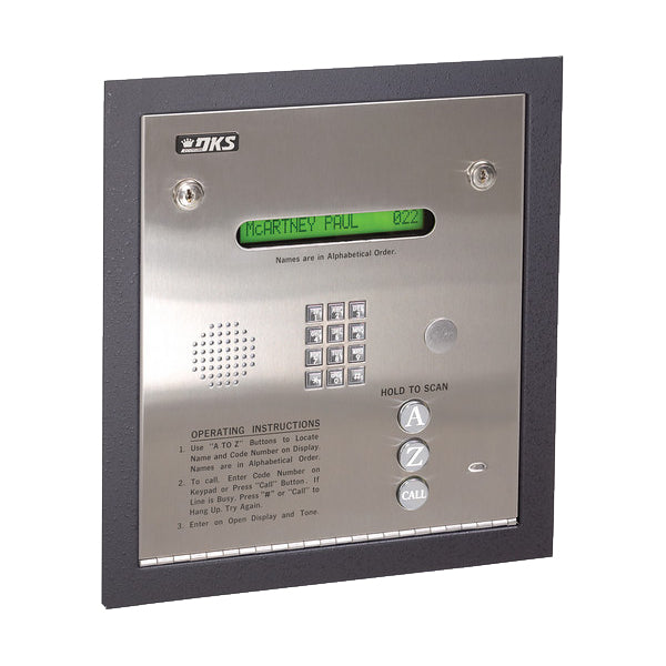 Doorking 1835-084 Telephone Entry System Flush Mounted | SGO Shop Gate openers