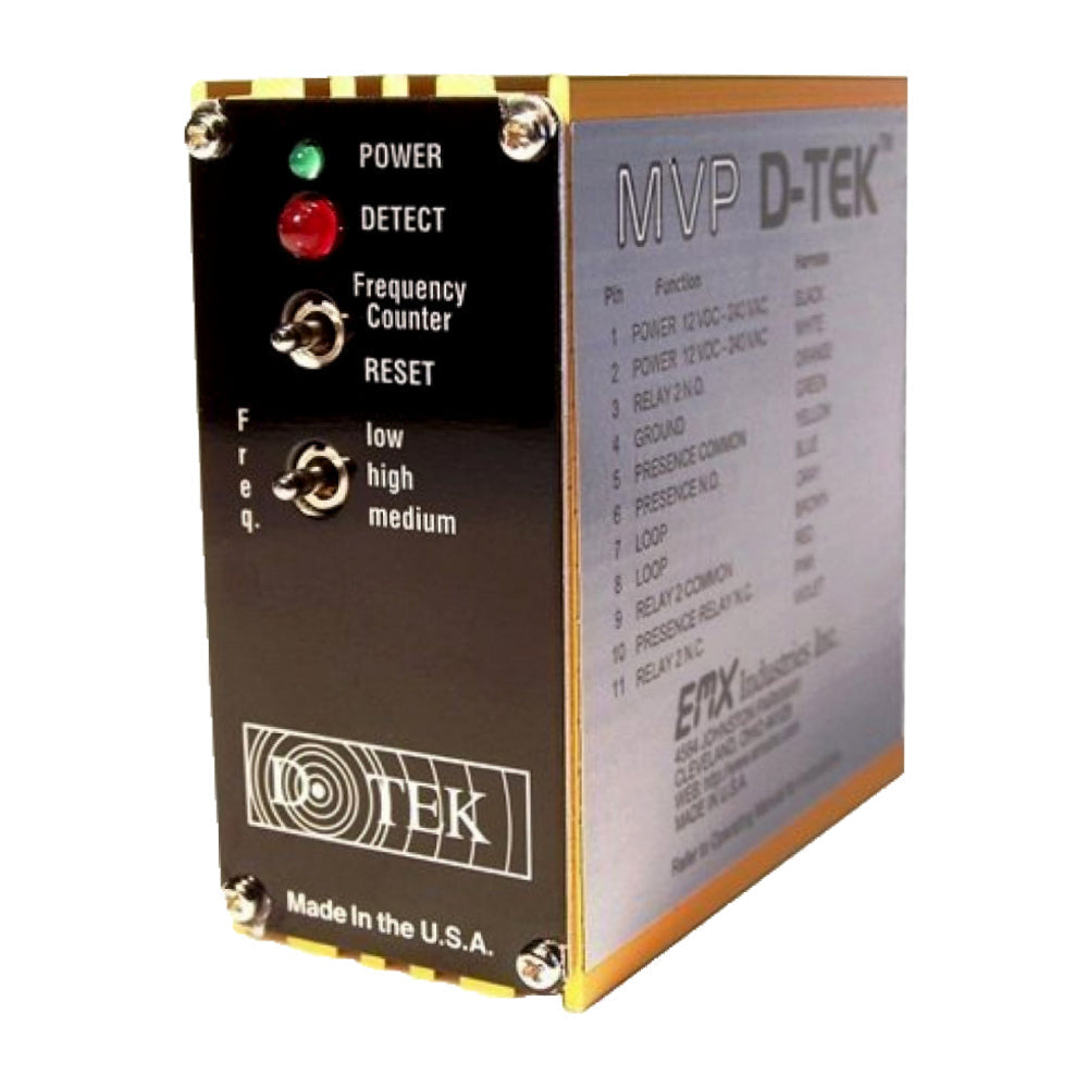 Detector de bucle multivoltaje EMX MVP D-TEK
