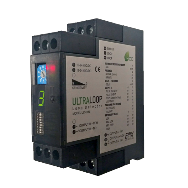 EMX ULTRA-DIN Rail Mount Vehicle Loop Detector – Shop Gate Openers