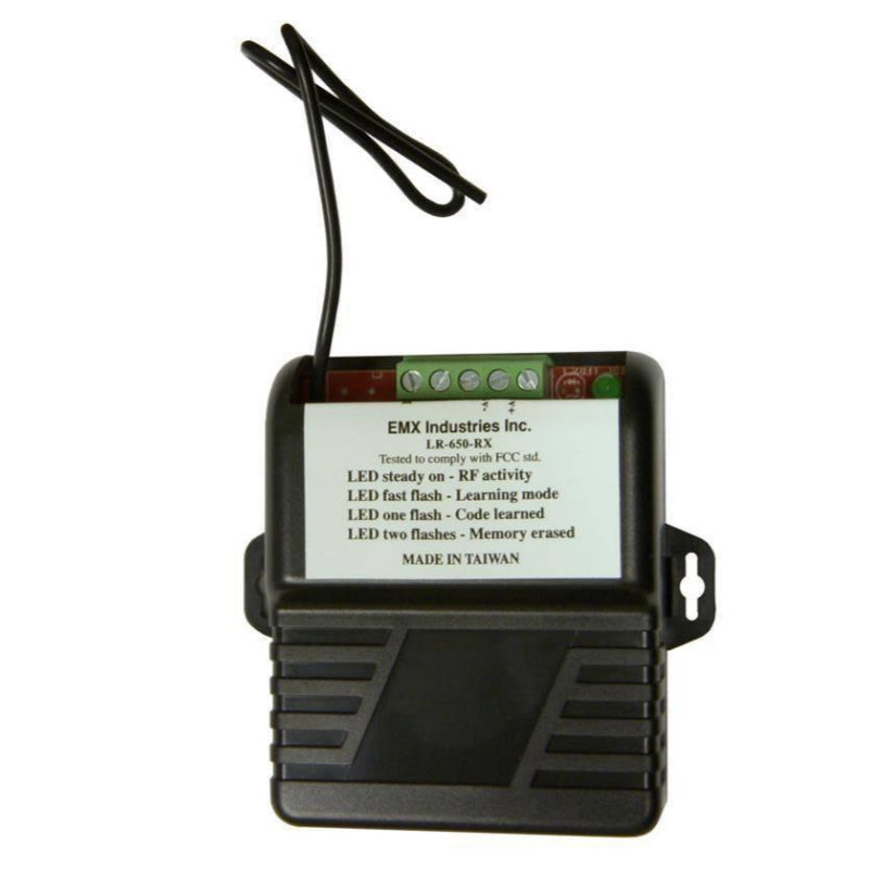 EMX LR 650 One Channel Long Range Receiver only – Shop Gate Openers